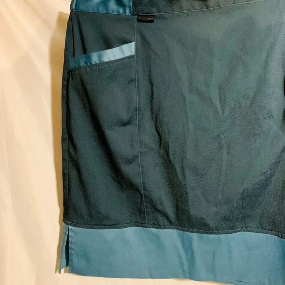 Satiny look RTG collection Blue Sz13 Skirt - Picture 2 of 4